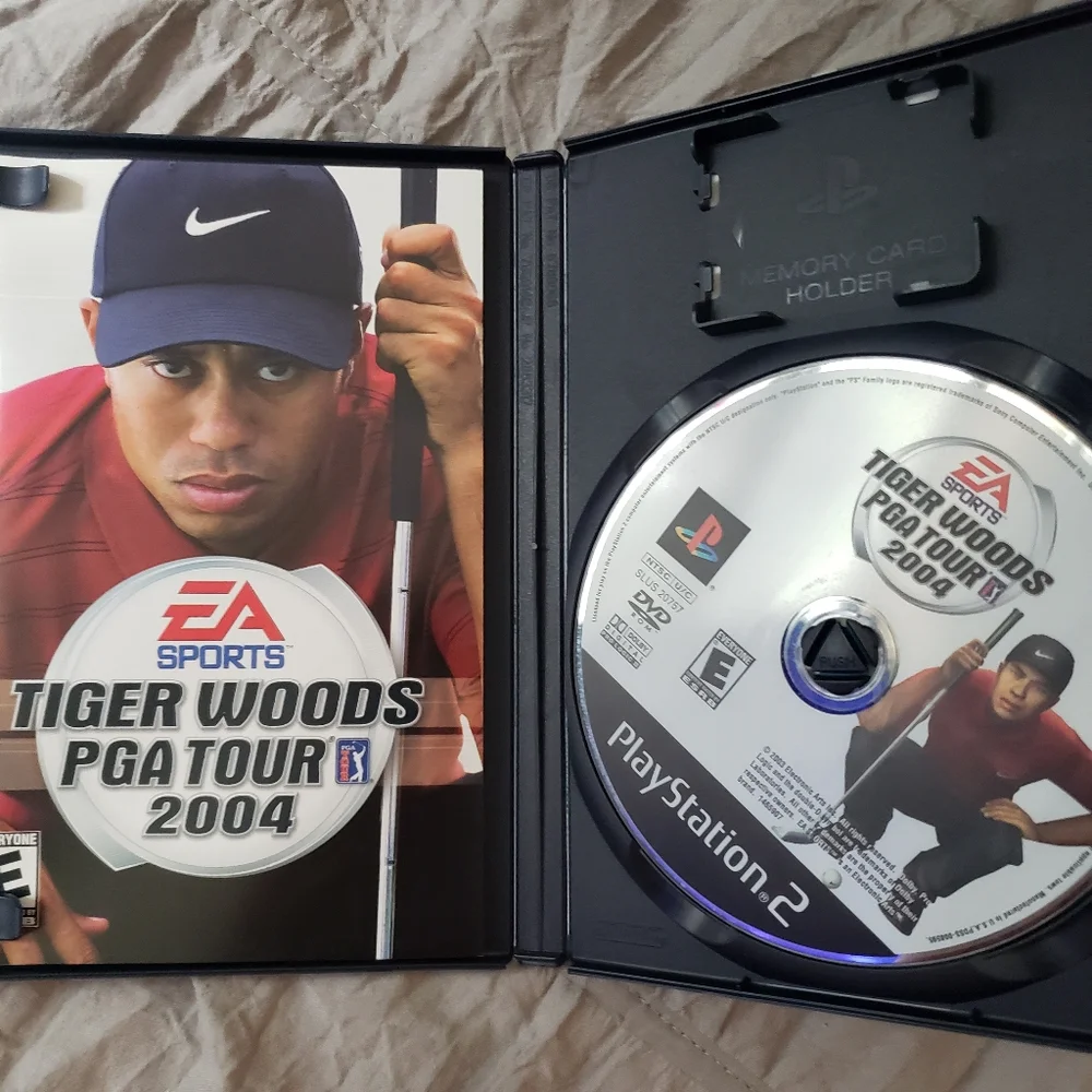 EA Sports Tiger Woods PGA Tour 2004 For Playstation 2